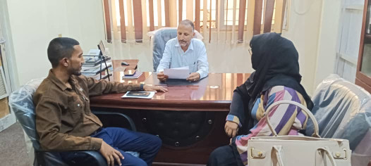 Jana Foundation for Family Development discusses with the Director of Animal Wealth the achievements of the Livestock Integration Project in Women's Empowerment and Food Security
