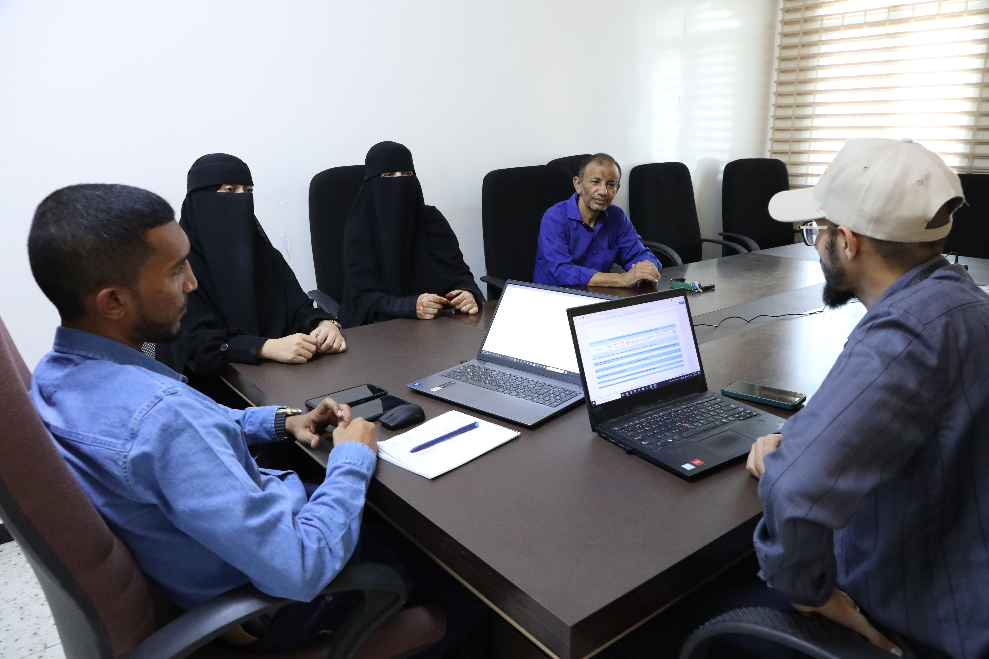 مؤسسة جنى لتنمية الأسرة تستقبل ضابط البرامج بمنظمة كير العالمية